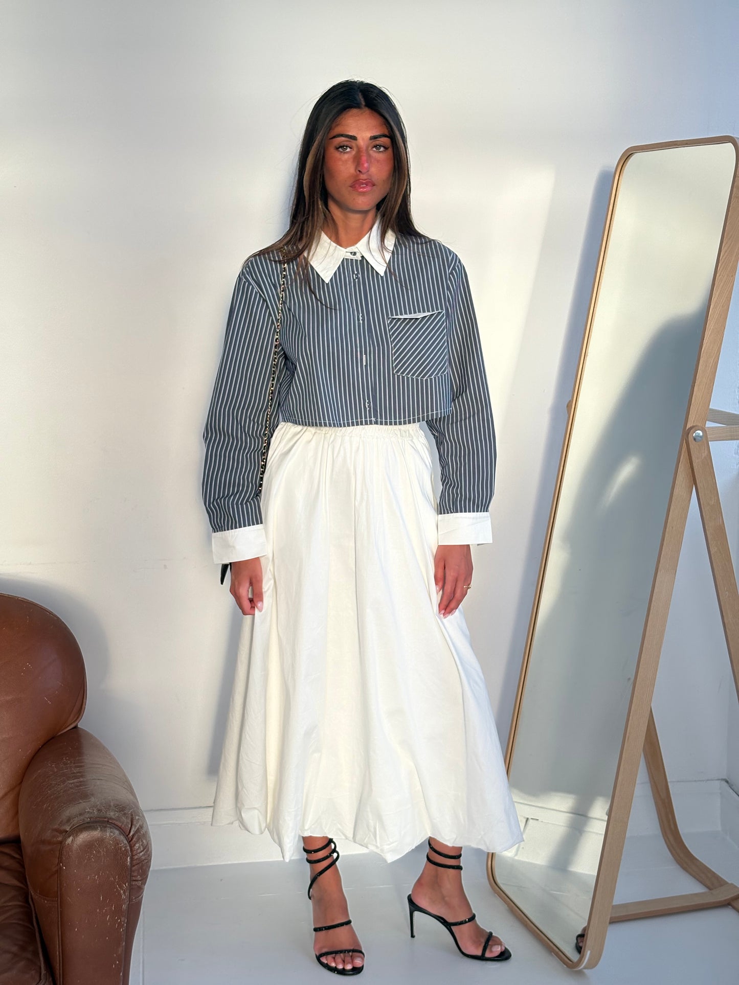 Chemise à rayures