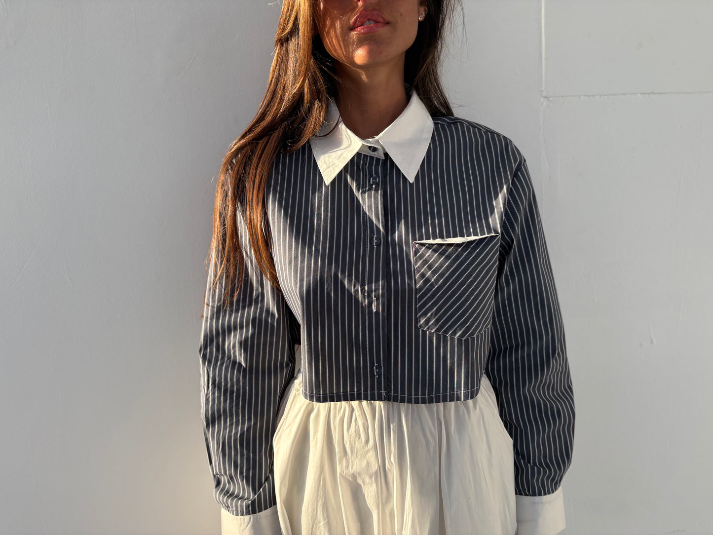 Chemise à rayures