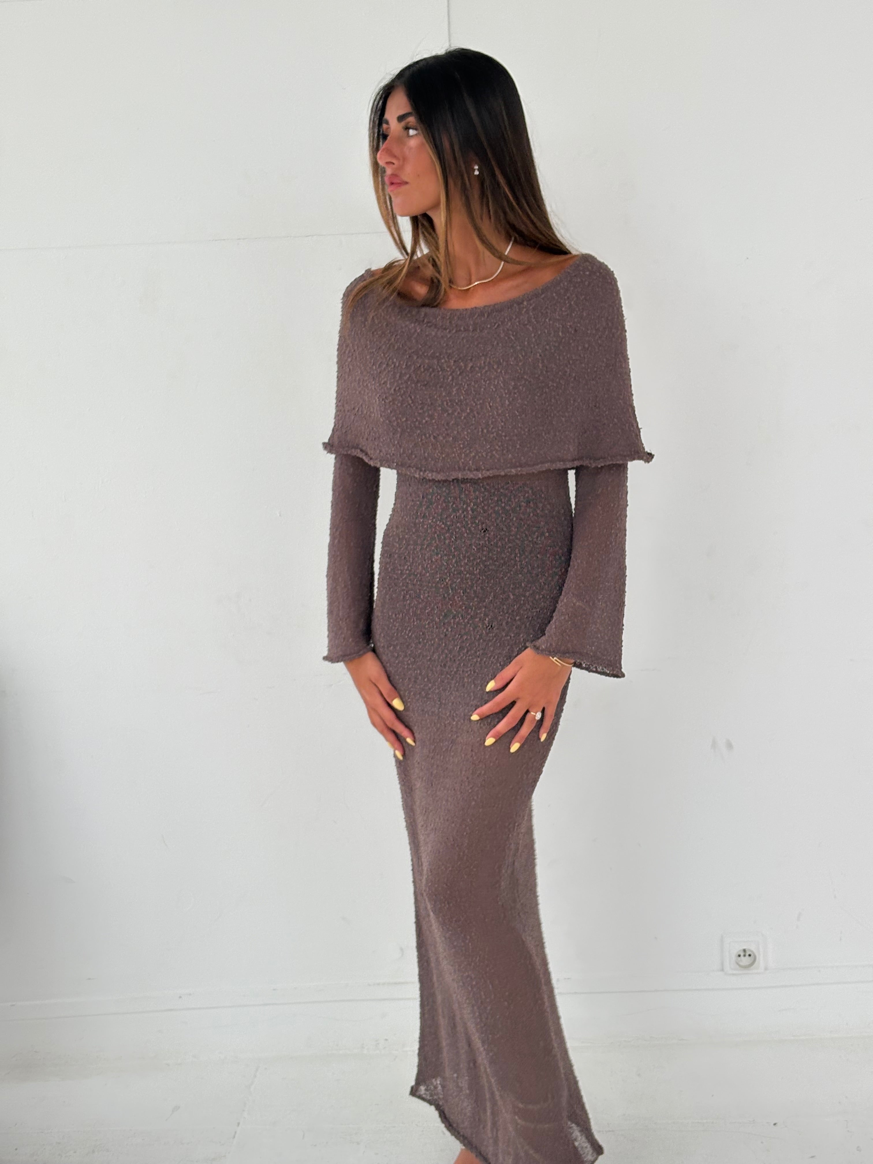ROBE BRUNE marron main image 1