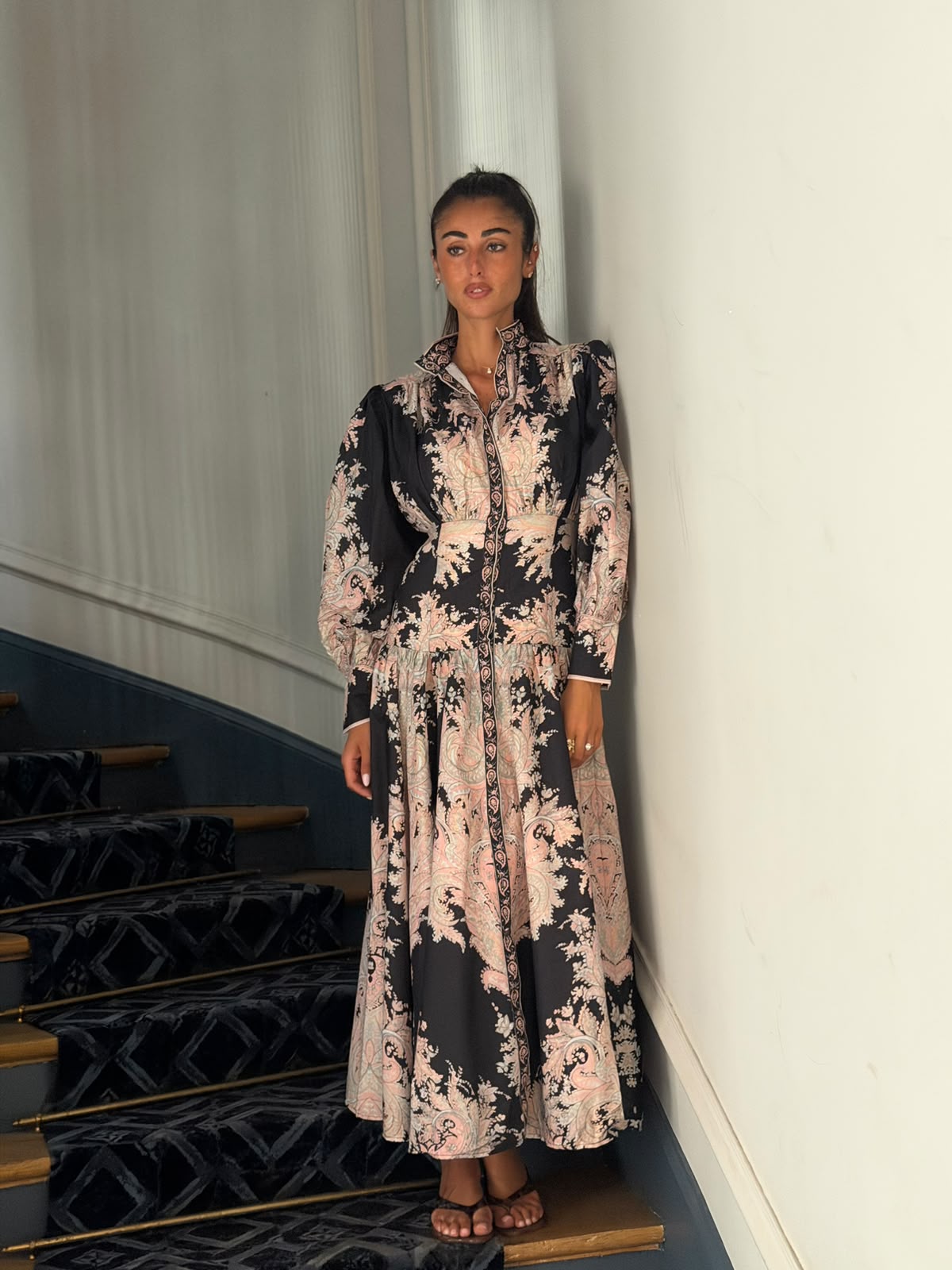 Robe Arabesque Noire