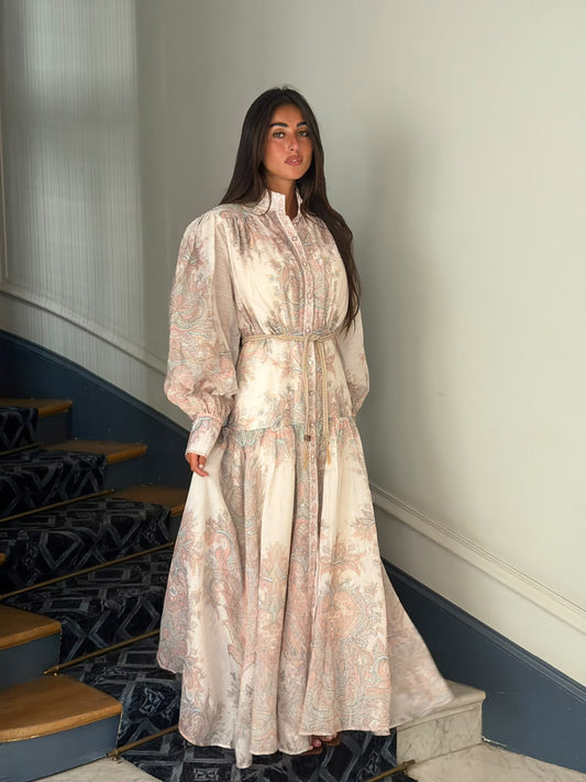 Robe Arabesque crème