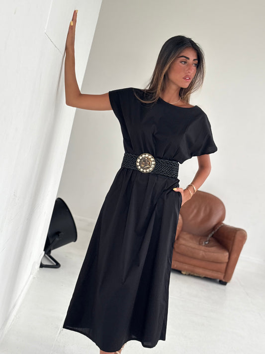 Ceinture Médaillon noire