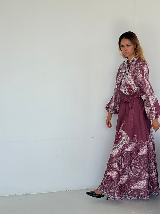 Ensemble bordeaux