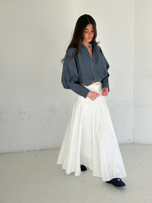 Jupe longue blanche