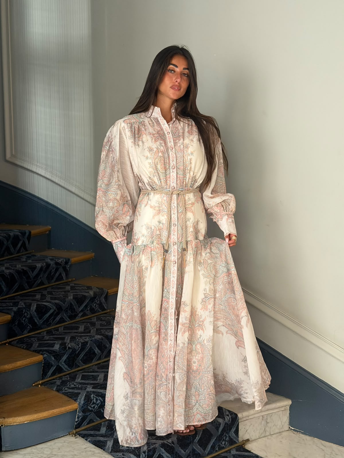 Robe Arabesque crème