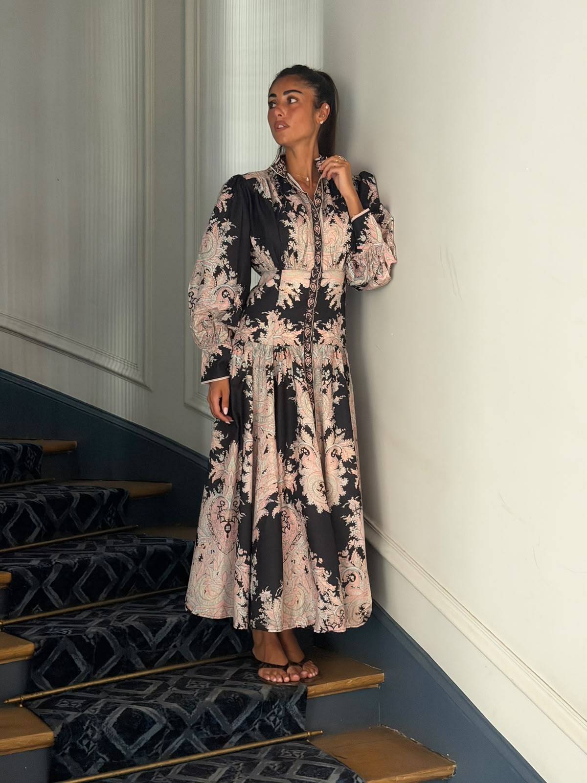 Robe Arabesque Noire
